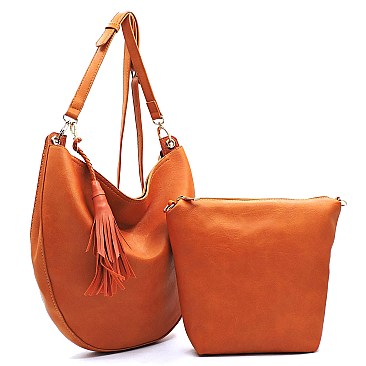 Fashion Tassel 2-in-1 Crossbody Bag