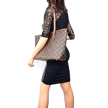 CH-CS2473 Classic Monogram Tote Shopper Bag
