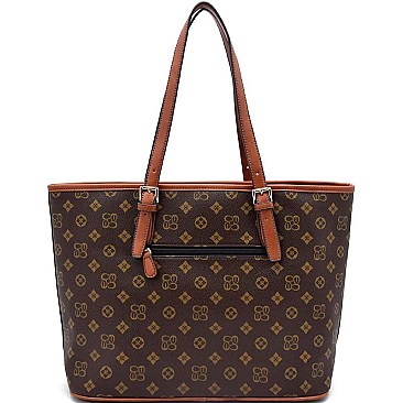 CH-CS2473 Classic Monogram Tote Shopper Bag