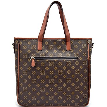 Classic CH-CS2597 Monogram Multi-Pocket Satchel with wallet