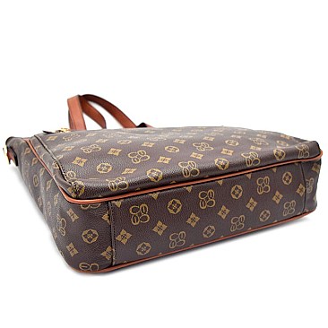 Classic CH-CS2597 Monogram Multi-Pocket Satchel with wallet