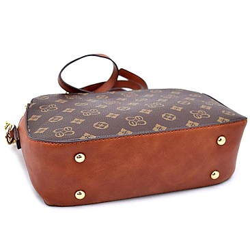 Classic Monogram Chain Strap Cross Body Bag