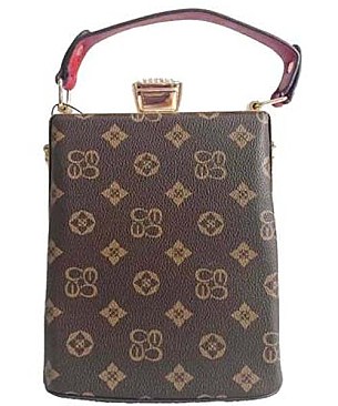 Detachable Strapped Monogram Handbag