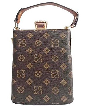 Detachable Strapped Monogram Handbag