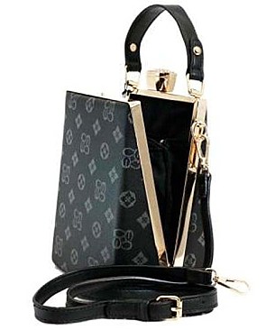 Detachable Strapped Monogram Handbag