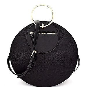 Metal Handle Round 2Way Bag