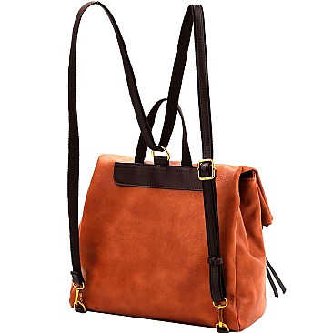Rustic Convertible Backpack & Shoulder Bag MH-CTUS0002
