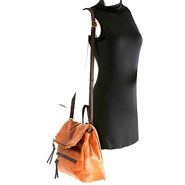 Rustic Convertible Backpack & Shoulder Bag MH-CTUS0002