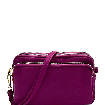 Multi-Compartment Nylon Versatile Cross Body MH-CW1985