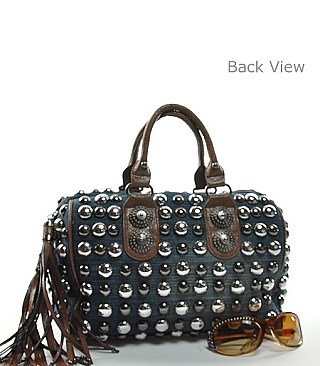 DS9979 Fully Studded Satchel