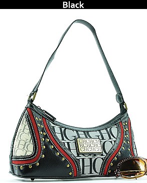 GH2691 SIGNATURE  "GH" ACCENTED PURSE