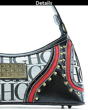 GH2691 SIGNATURE  "GH" ACCENTED PURSE