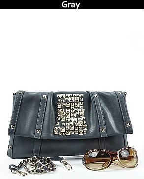 SWQ01717 Designer Inspied Studded Evening Bag