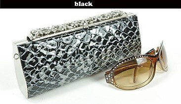 HBG90798B METAL FRAME EVENING BAG