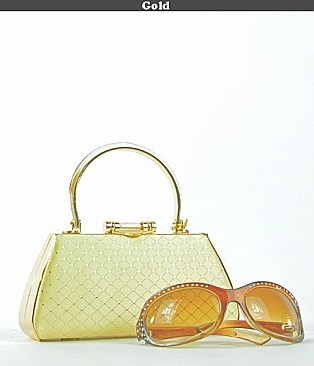 E363ASP TEXTURE SATIN EVENING PURSE