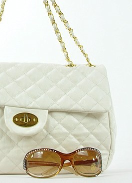 K80821 Designer Inspired Quilted Bag