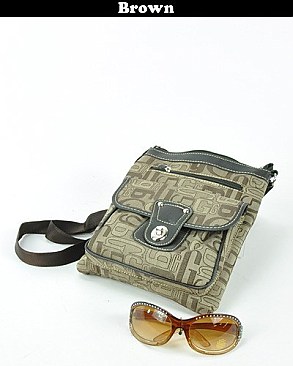 K1147 Signature Messenger Bag