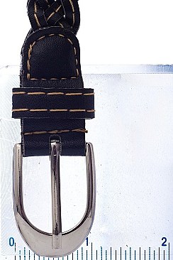 WEAVE STYLE SKINNY BELT , sbt-h7123