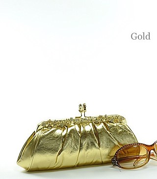 E187 STONED EVENING BAG