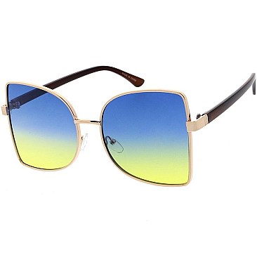 Pack of 12 D Shape Sunglasses