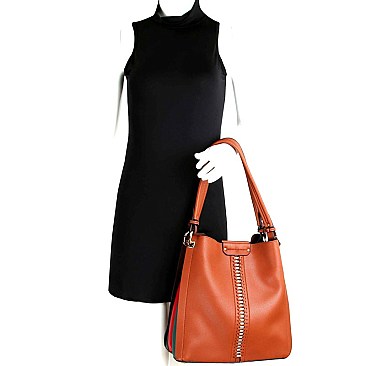 Color Block Side 2 in 1 Hobo MH-D0461