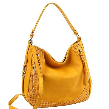 Stylish Front Pocket Accent Hobo