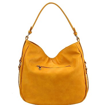 Stylish Front Pocket Accent Hobo