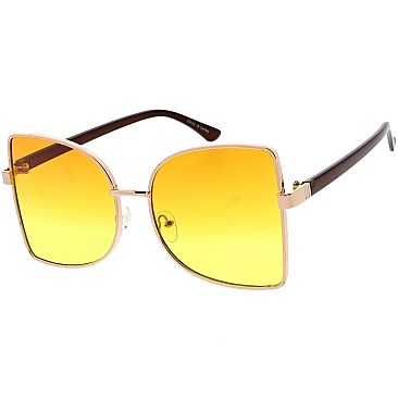 Pack of 12 D Shape Sunglasses