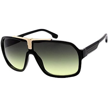 Pack of 12 Gold Accent Statement Sunglasses