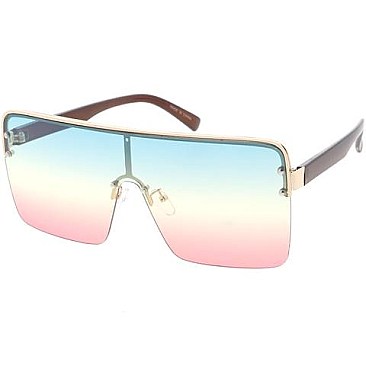 Pack of 12  Lined Tinted Fashion Sunglasses