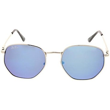 Pack of 12 Women's Jolie Rose Metal Fashion Sunglasses