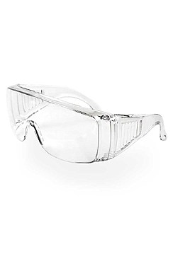 Pack of 12 Clear Protective Safety Glasses