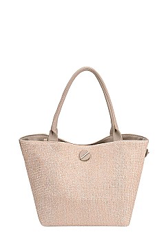 Reversible 2 in 1 Designer David Jones Tote - Shoulder Bag