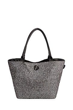 Reversible 2 in 1 Designer David Jones Tote - Shoulder Bag