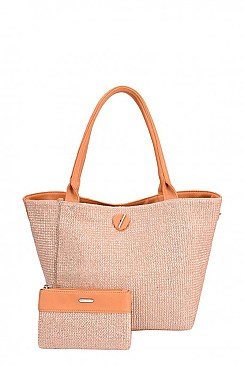 Reversible 2 in 1 Designer David Jones Tote - Shoulder Bag