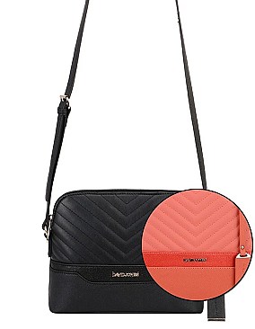 David Jones Classic Shoulder Pouch