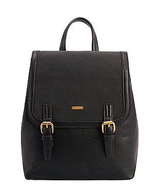David Jones Leatherette Backpack