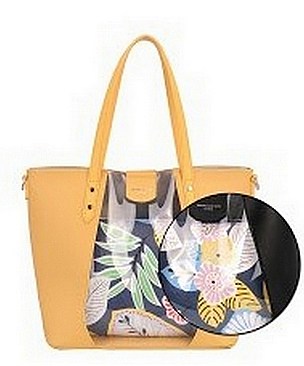 David Jones Flower Printed Handbag