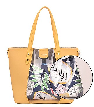 David Jones Flower Printed Handbag