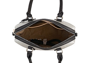 Paris David Jones CANVAS Satchel