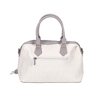 Paris David Jones CANVAS Satchel