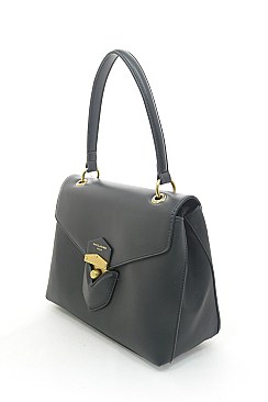 David Jones Stylish mid-size bag with Zepher Lock