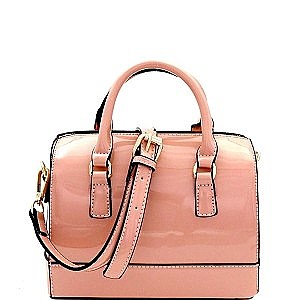 Leatherette Medium Boston 2Way Bag