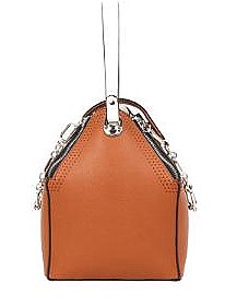 Boxy Chain Accent Stachel Bag