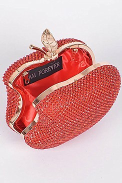 Trendy Apple Shaped Box Clutch LA-PPC6099