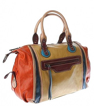 Multi Color David Jones Satchel