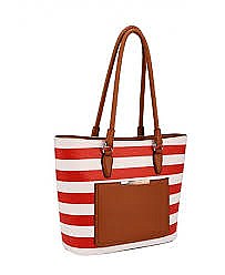 David Jones Stripped TOTE Handbag