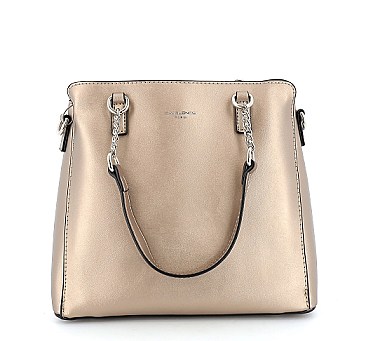 David Jones Paris Chained Handle Shoulder Bag