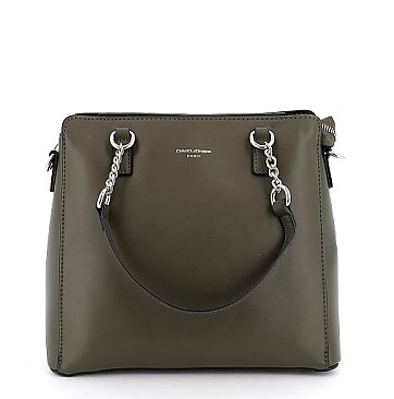 David Jones Paris Chained Handle Shoulder Bag