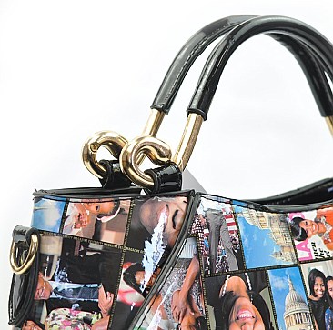Obama Metal Handle Satchel Handbags